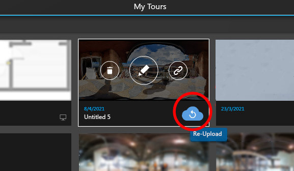 Reupload Tours