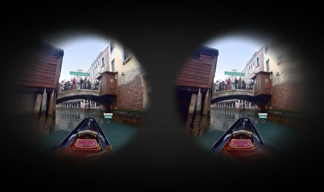 Sample of a 360º video in 3D (stereo)