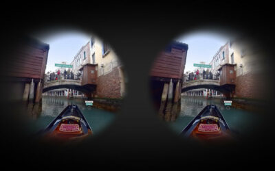 Sample of a 360º video in 3D (stereo)